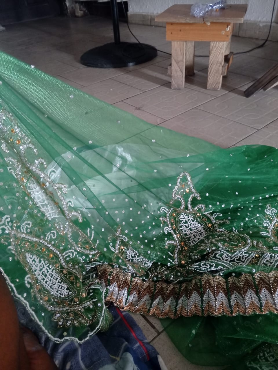 Emerald Net Lace